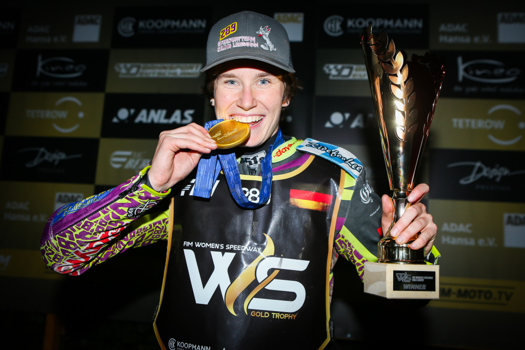 Celina Liebmann lands first-ever FIM Women’s Speedway Gold Trophy