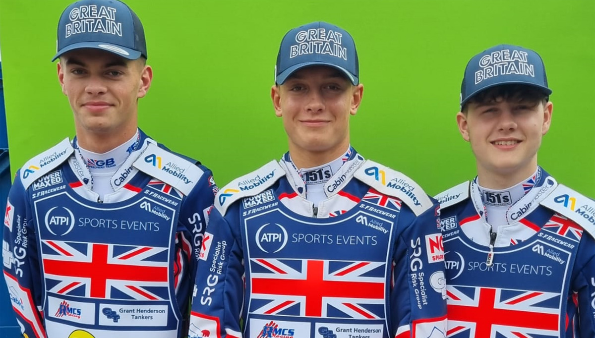 Team GB just miss out on Bronze Medal at European Under 19 Pairs Speedway Championship