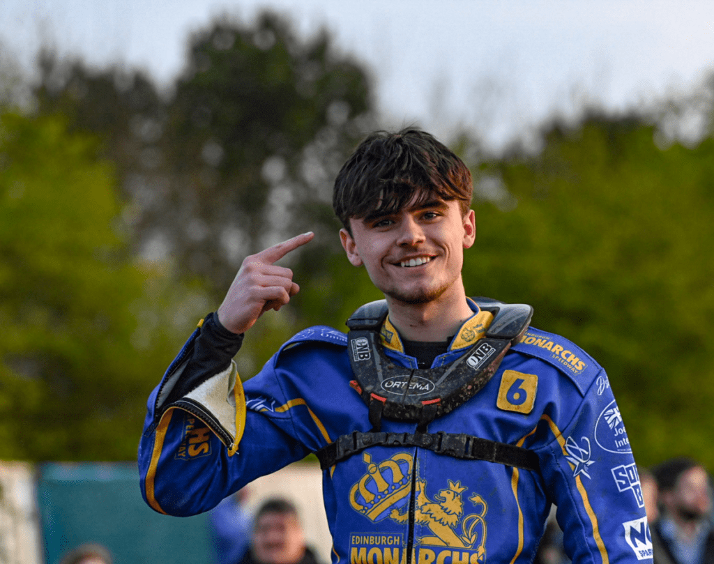 Max James back with the Edinburgh Monarchs for 2025