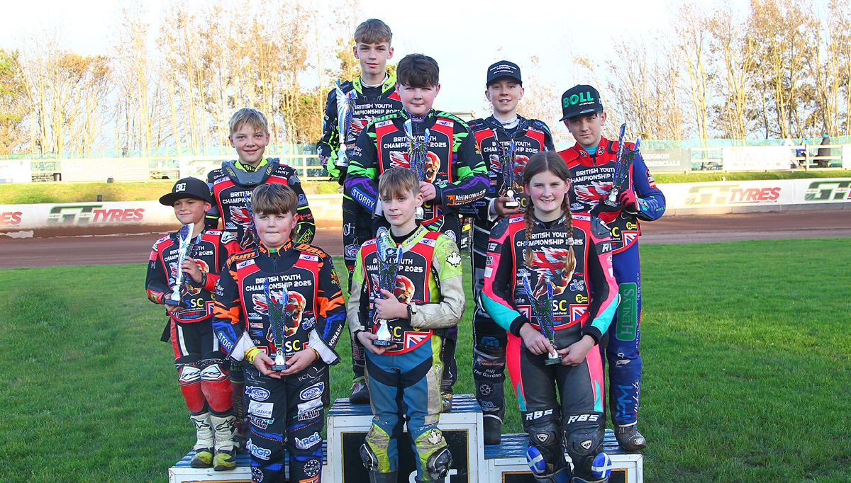 Bovingdon bosses Workington! 2025 British Youth Speedway Championship Round 5