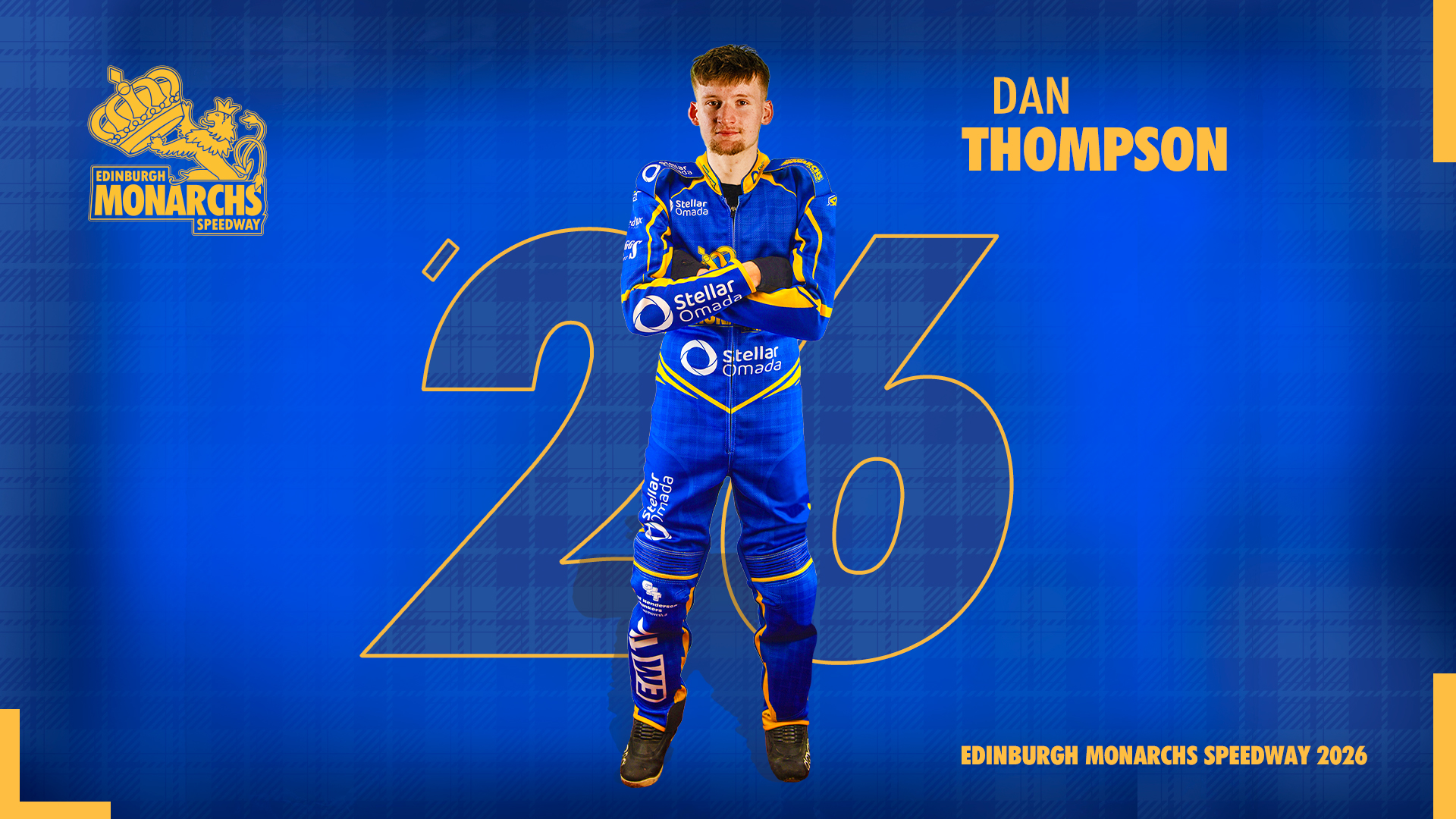 Dan Thompson becomes an Edinburgh Monarch for 2026