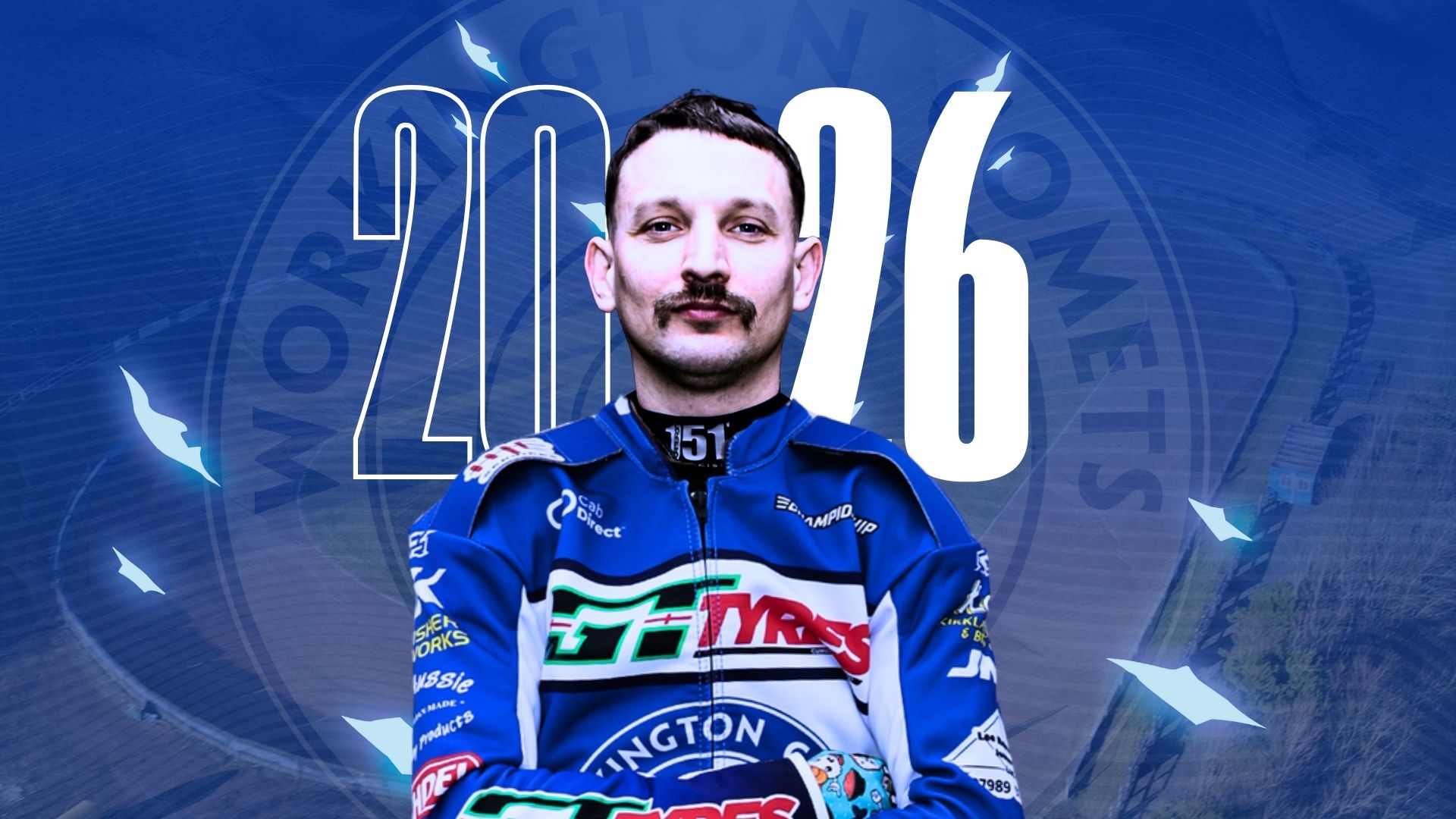 Craig Cook signs for the Workington Comets for 2026