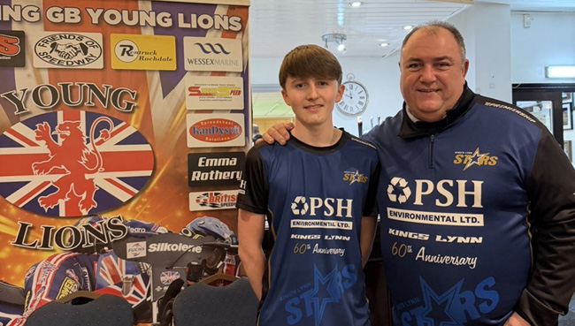 Kings Lynn Young Stars sign Ollie Binns for 2026