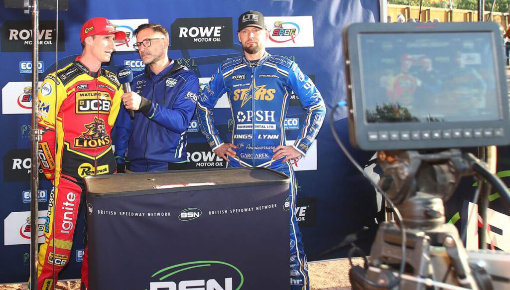 BSN sign a three year deal with British Speedway to stream Premiership and Championship racing!