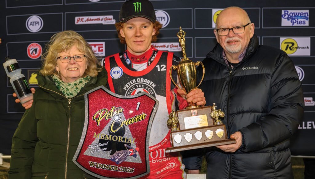 Dan Bewley wins 2026 Peter Craven Memorial Trophy - Results