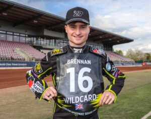 Tom Brennan named as the 2026 British SpeedwayGP Wildcard