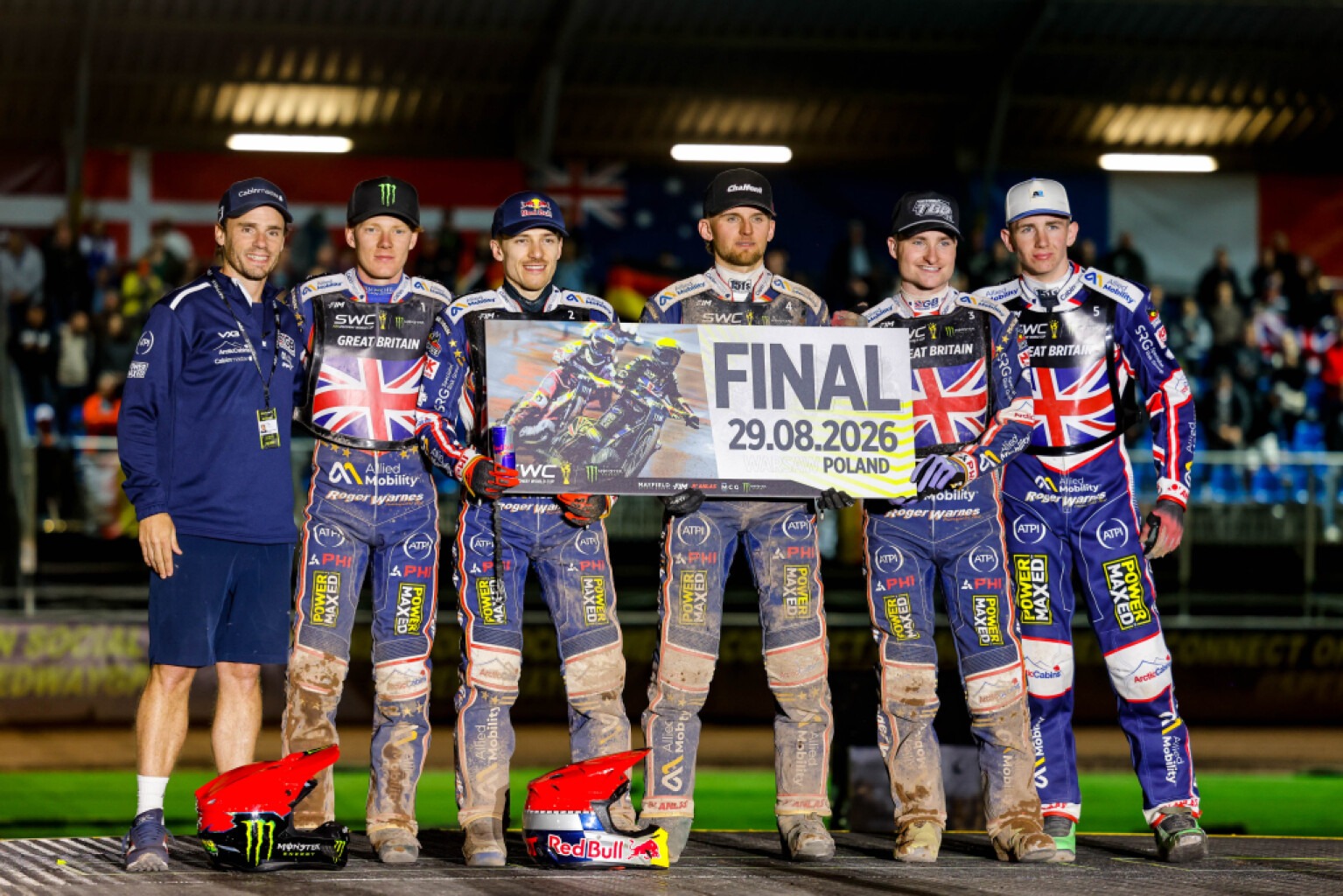 2026 FIM Speedway World Cup Final starting line-up in Warsaw