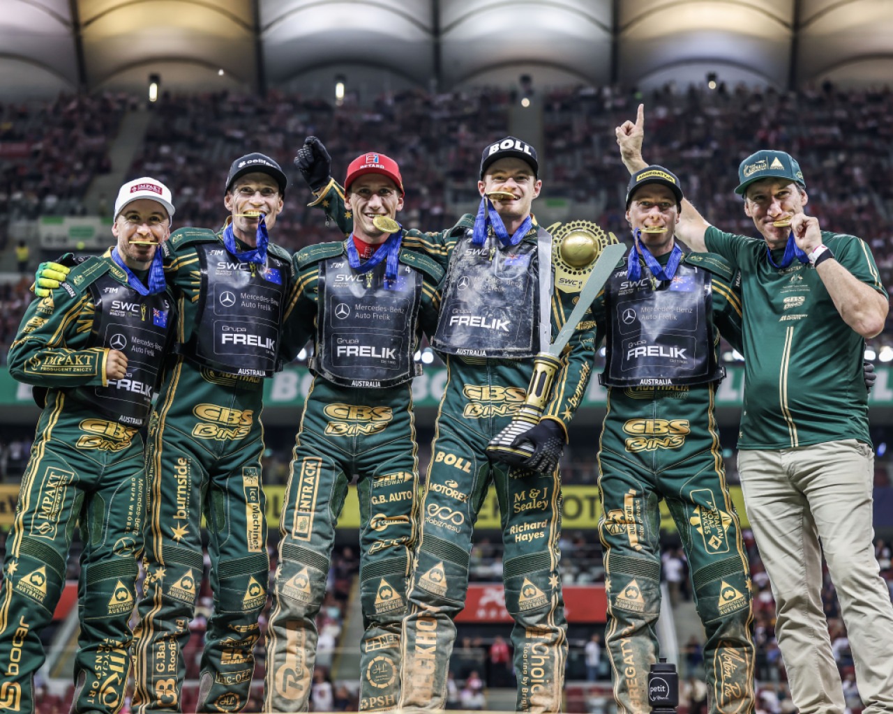 Australia end 24-year wait for Speedway World Cup glory